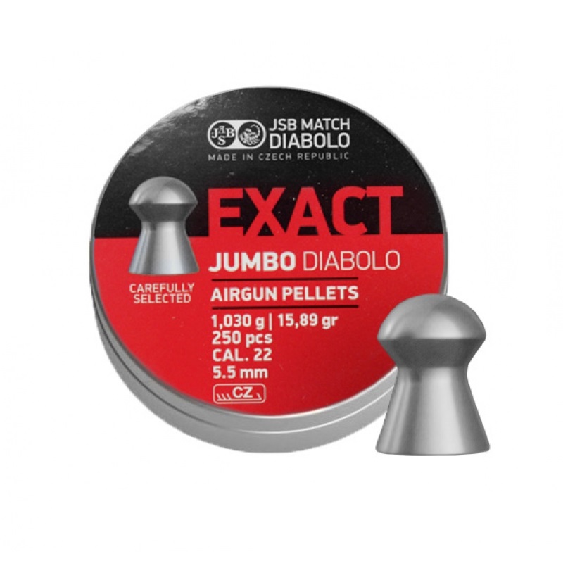 BOITE 250 PLOMBS JSB JUMBO EXACT CAL.5,5 REF.546245-250
