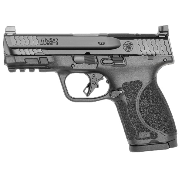 PISTOLET S&W M&P9 COMPACT M2.0 OR NO THUMB SAFETY 9×19 4″ 15 13563*
