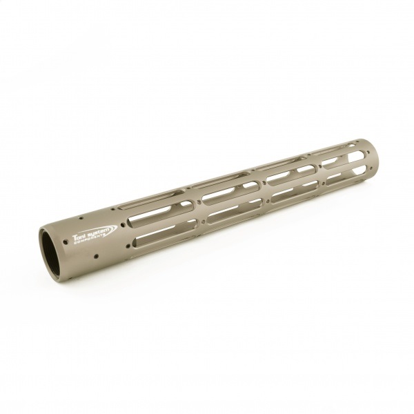 GARDE-MAINS ALU TONI SYSTEM AR9 4 SLOTS LONG. 310mm SABLE 9RM4N-SA+