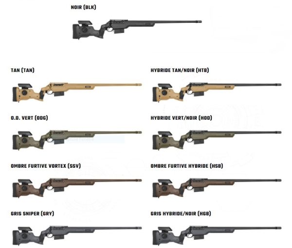 CARABINE CADEX CDX-R7 SHP SA 6.5 Creedmoor, 24" (Anc. Sheepdog)+