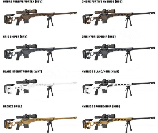 CARABINE CADEX CDX-R7 LCP SA 6.5 Creedmoor, 24" (Anc. Lite Comp)+