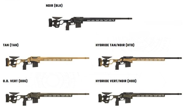 CARABINE CADEX CDX-SS 7 STARS PRO CAL 6.5 CREEDMOOR 26" BLEUE+