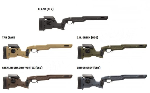 Chassis Strike Nuke Evo M-LOK (pour Cadex CDX-R7 SHP) Long Action+