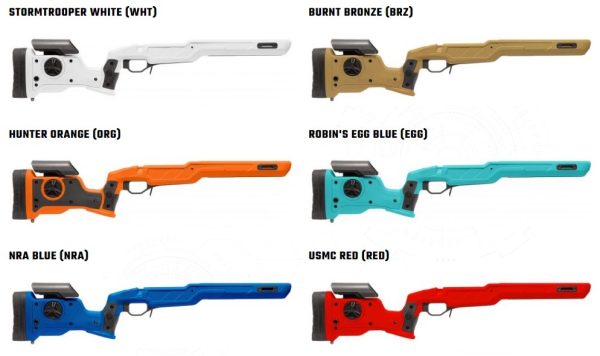 Chassis Strike Nuke Evo M-LOK (pour Cadex CDX-R7 SHP) Long Action+
