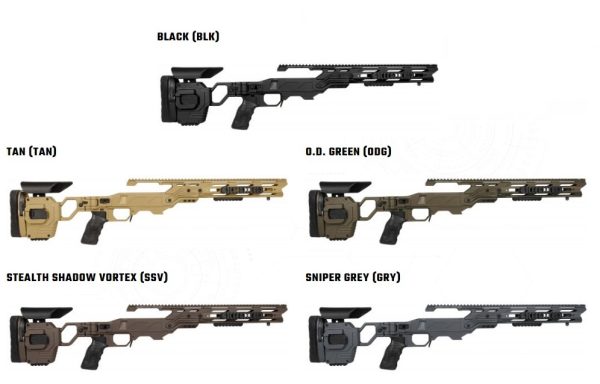 Chassis Lite Strike (pour Remington 700) Short Action+
