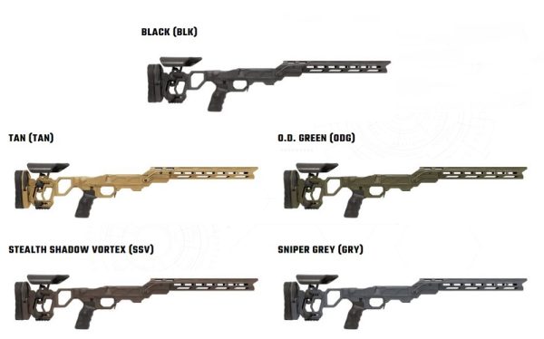 Chassis Field Competition M-LOK (pour Remington 700) Short Action+