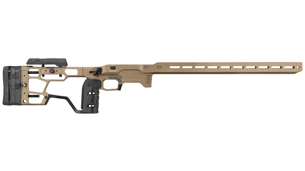 CHASSIS MDT ACC Elite System Remington 700 LA CIP 3.850 RH FDE +
