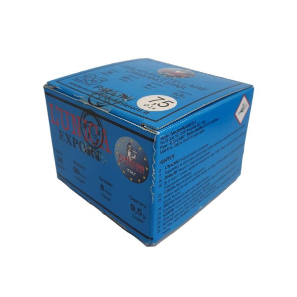 CARTOUCHES L'UNICA 36/50PC 12MM PL 7,5+