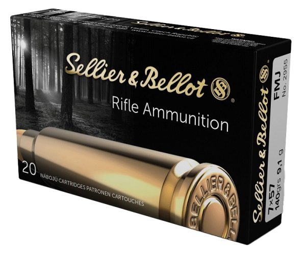 CARTOUCHES SB 7x57 FMJ 9,1g V330972+