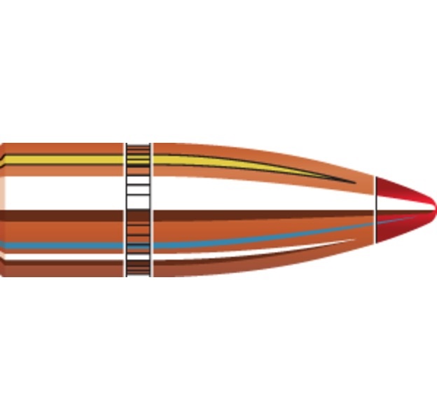 BOITE DE 100 OGIVES HORNADY 30 CAL.308 135GR FTX 3027