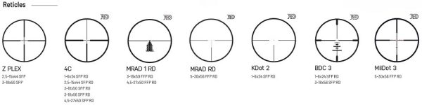 LUNETTE MEOPTA MEOPRO R6 3-18x56 SFP RD - 4C 1080212
