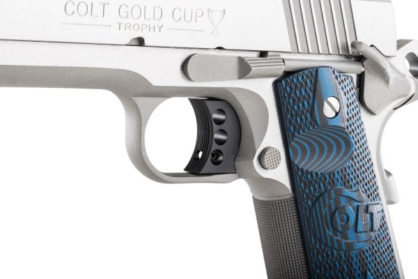 PISTOLET COLT GOLD CUP TROPHY 5" INOX BROSSE 45ACP O5070XE*