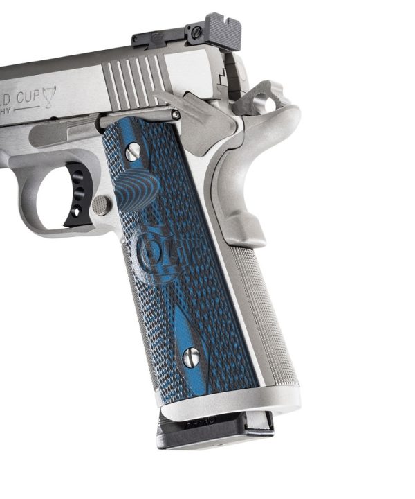 PISTOLET COLT GOLD CUP TROPHY 5" INOX BROSSE 45ACP O5070XE*