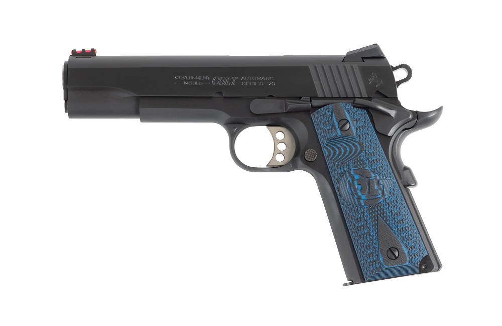 PISTOLET COLT COMPETITION 45 ACP 5″ BLUED O1970CCS*