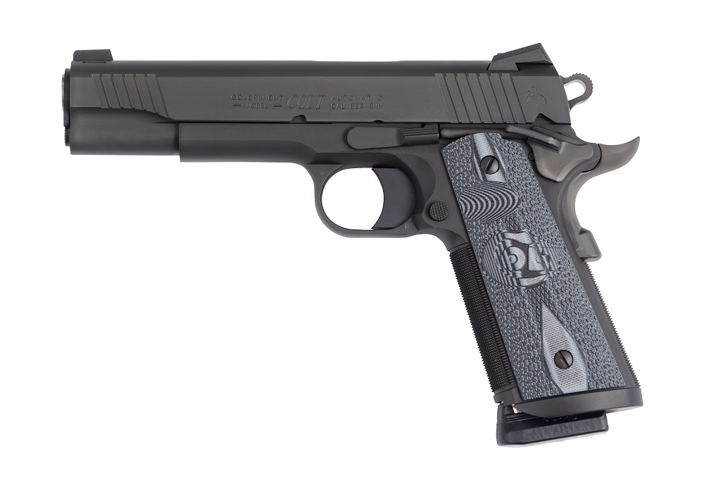 PISTOLET COLT CCU GOVT 9MM 5″ MATE/BLACK DLC O1082CCU*