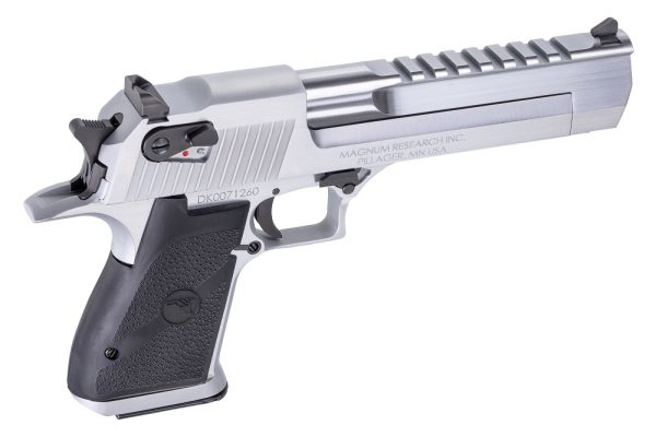 PISTOLET DESERT EAGLE DE50BC 6" CHROME BROSSE CAL.50AE*