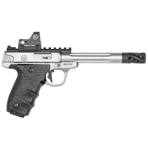 PISTOLET S&W22 VICTORY TARGET 22LR POINT ROUGE CRIMSON TRACE 12079*