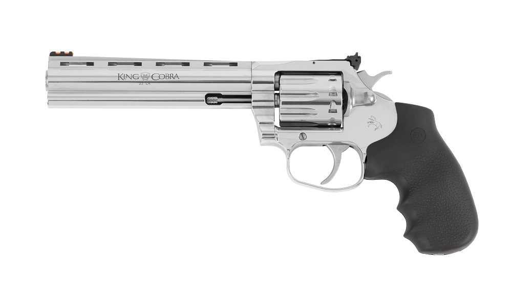 REVOLVER COLT KING COBRA TARGET 22LR 6″ STAINLESS KCOBRA22-SP6RFO*