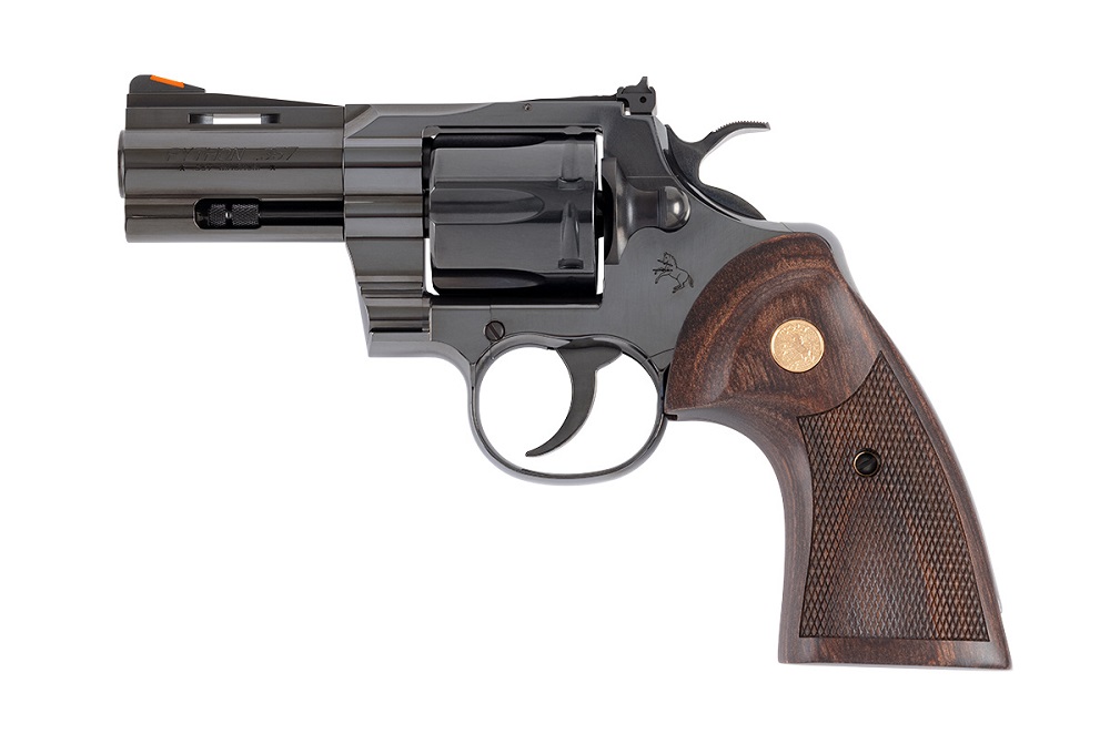 REVOLVER COLT PYTHON 357 MAG 3″ BLUED PYTHON-BP3WTS*