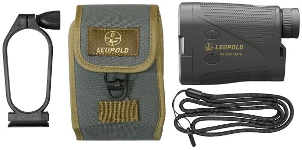 TELEMETRE LEUPOLD RX-5000 TBR/W with DNA Black/Black, Red OLED 184681