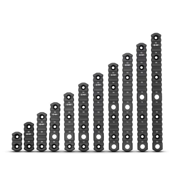 RAIL MDT M-LOK Picatinny Rail 1.5"" (3 slots) 103406-BLK+ 103406-BLK+