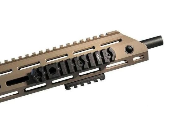 RAIL MDT M-LOK Picatinny Rail 8.5"" (19 slots) BLK + 103459-BLK+