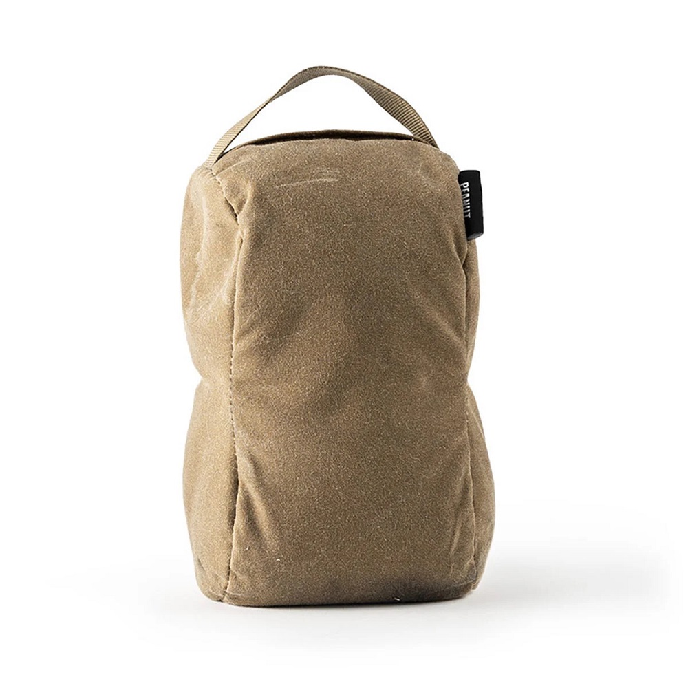SAC DE TIR MDT Chunky Peanut Waxed Canvas Glass Fill Grulla + 109112-