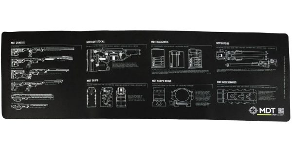 TAPID DE TABLE MDT Mat 107247-BLK+ 107247-BLK+