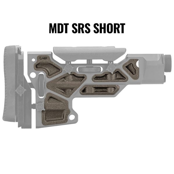 AMORTISSEURS DE CROSSE MDT SRS Short Flat Dark Earth + 106921-FDE+