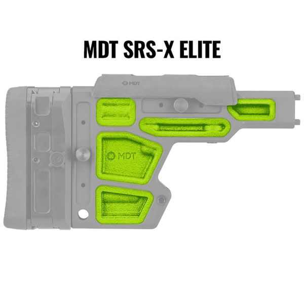 AMORTISSEURS DE CROSSE MDT SRS-X Elite GRN + 107249-GRN+