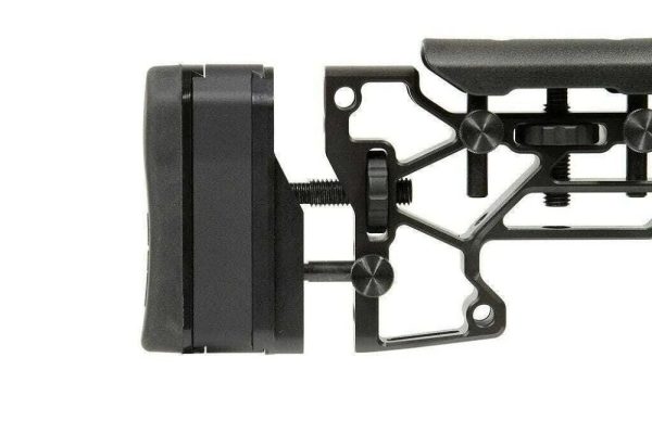 EXTENSION DE 1"" DE TALON DE CROSSE MDT BLK + 103938-BLK+
