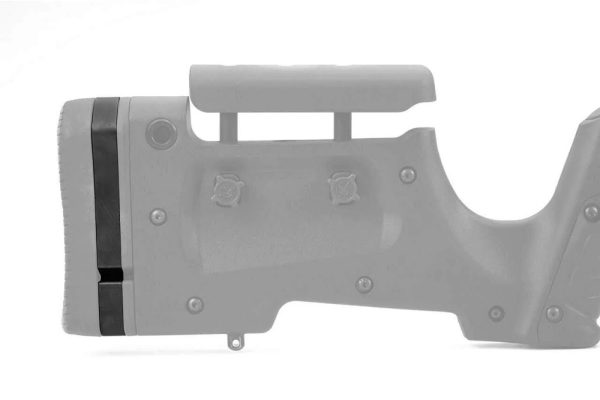 CALE SPACER DE CROSSE MDT 0,8 LBS BLK + 105330-BLK+
