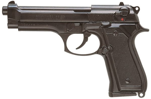 PISTOLET BRUNI MODELE 92 9MM BLANC/GAZ