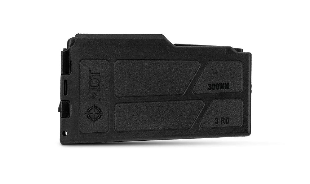 CHARGEUR MDT POLYMERE LA CIP 300 WM 3 Round BLK + 106256-BLK+