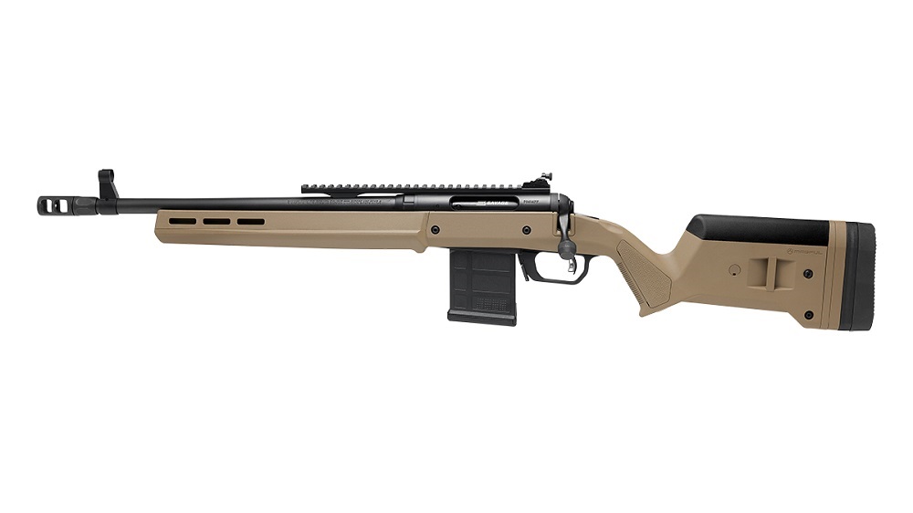 CARABINE SAVAGE 110 MAGPUL SCOUT FDE LH 450 BUSHMASTER 56368+