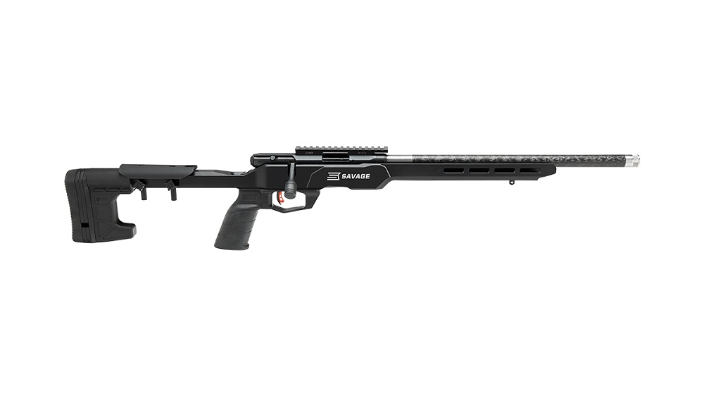 CARABINE FIL SAVAGE B SERIES PRECISION LITE CAL.17HMR 70856+