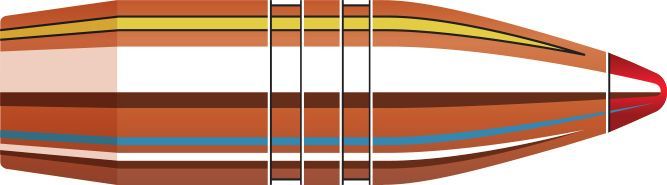 BOITE DE 50 OGIVES HORNADY 30 CAL.308 140 GR MONOFLEX (30-30) 30310