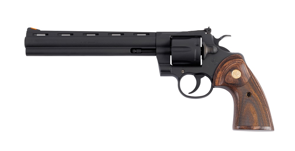 REVOLVER COLT PYTHON 357 MAG 8″ MATTE BLUED PYTHON-BM8WTS*