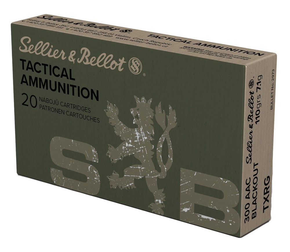 CARTOUCHES SB 300 AAC BLACKOUT TXRG 110GR 7,1G