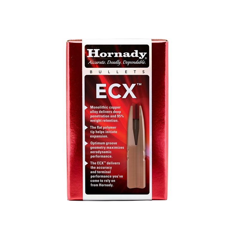 BOITE DE 50 OGIVES HORNADY 338 CAL .338 185 GR ECX 33272