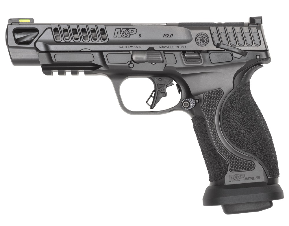 PISTOLET S&W M&P9 M2.0 COMPETITOR HD OR TS 9X19 5IN 17 COUPS 14069*