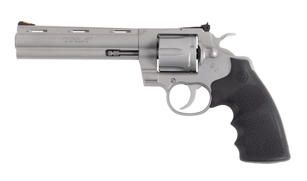 REVOLVER COLT PYTHON 357 MAG 6&Prime; MATTE STAINLESS PYTHON-SM6RTS*