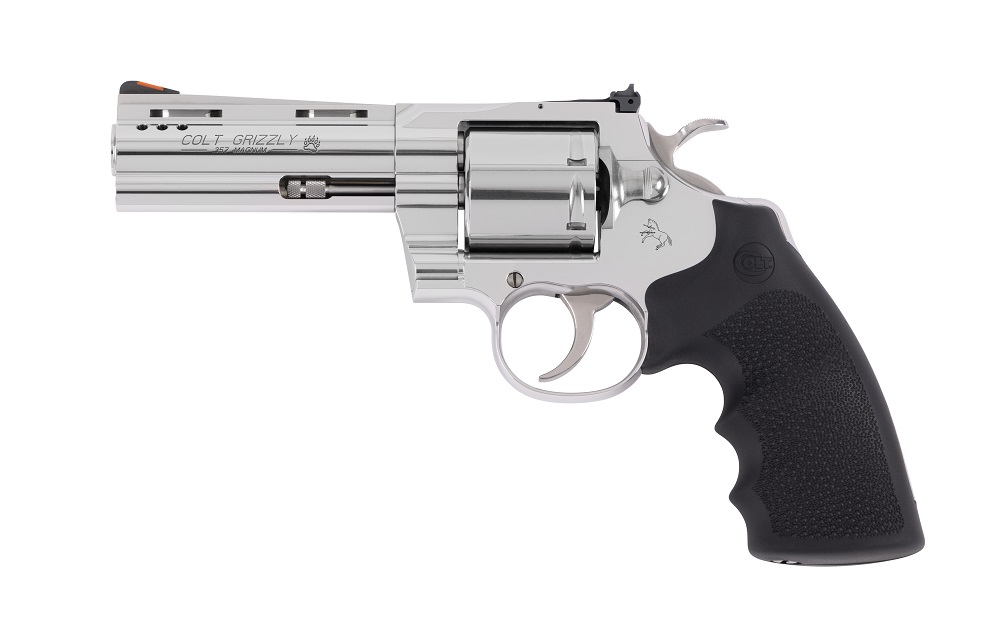 REVOLVER COLT GRIZZLY 357 MAG 4,25&Prime; STAINLESS GRIZZLY-SP4RTS*