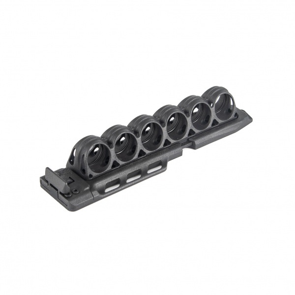 SIDE SADDLE WITH ALU BASE 6 ROUNDS GA.12 FOR BENELLI M4 SSBNM4+