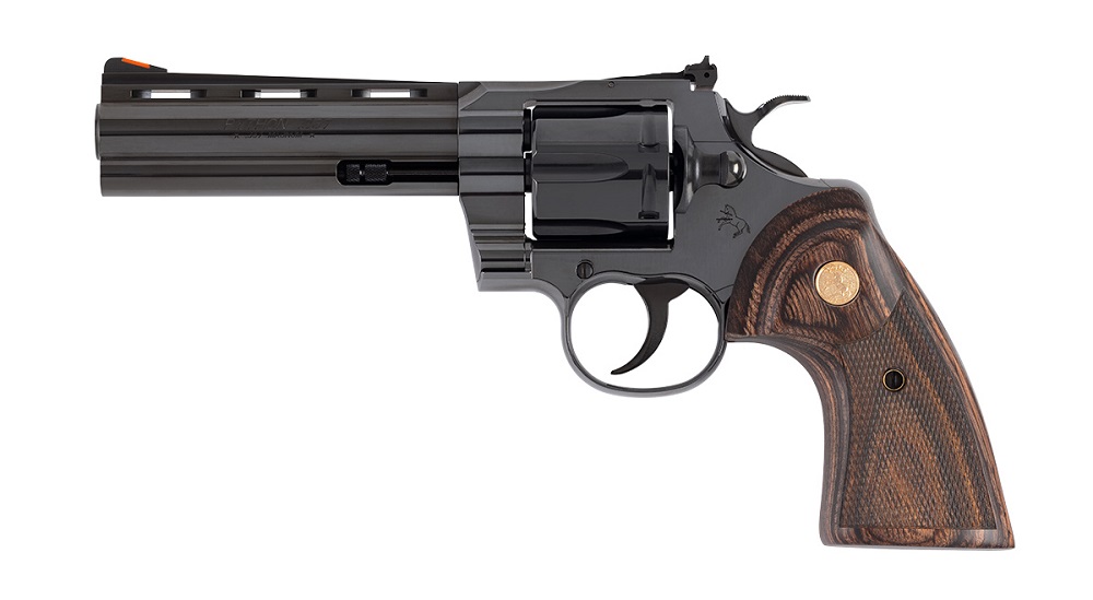 REVOLVER COLT PYTHON 357 MAG 5&Prime; BLUED PYTHON-BP5WTS*