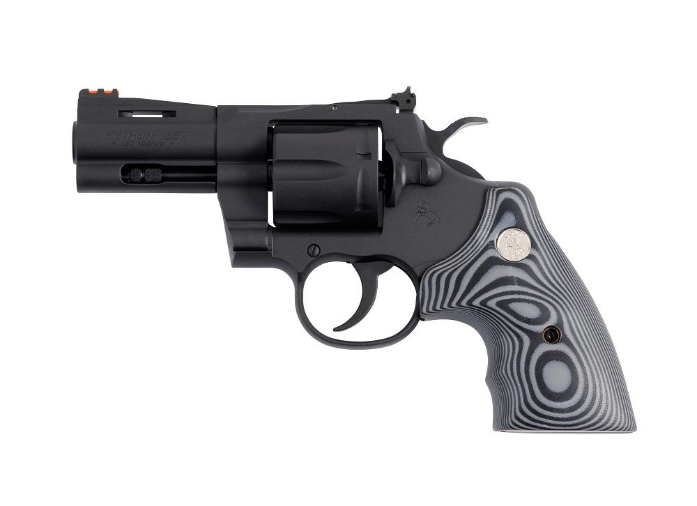 REVOLVER COLT PYTHON 357 MAG 3&Prime; MATTE BLUED PYTHON-BM3FO*