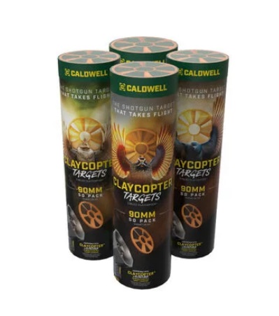 DISQUES ORANGE 90MM CLAYCOPTER 90mm x50 CALDWELL 1222327