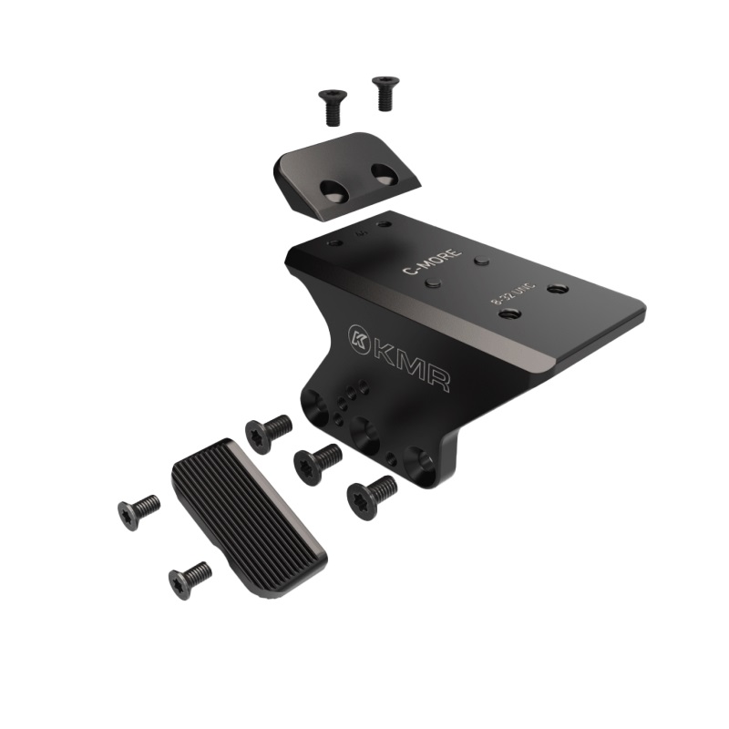 FRAME MOUNT SET C-MORE BLACK S-02 0151-00205-0000+