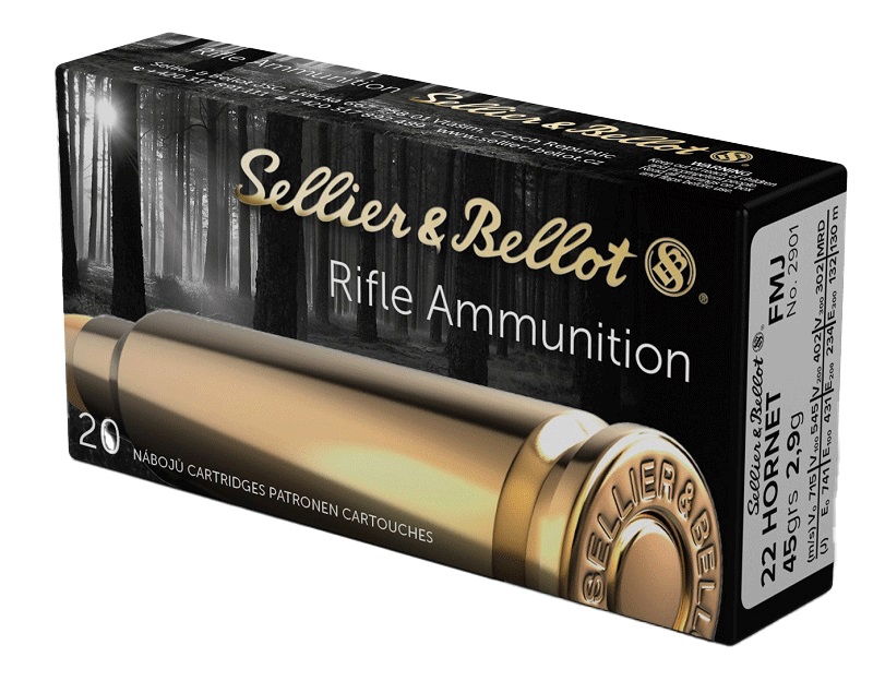 CARTOUCHES SB 22 HORNET FMJ