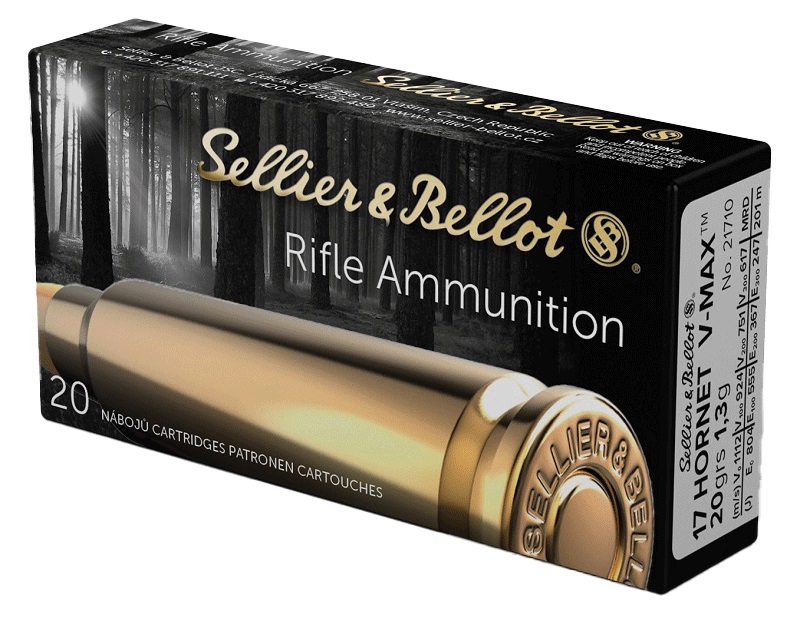 CARTOUCHES SB 17 HORNET V-MAX 20GRS/ 1.3G